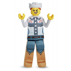 Fantasia Lego Cowgirl Menina Infantil