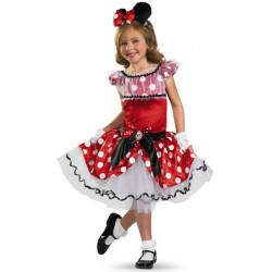 Fantasia Minnie Mouse Clássica Luxo