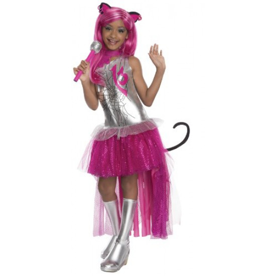 Fantasia Monster High Catty Noir Infantil Luxo Fantasia Monster High Catty Noir Infantil Luxo