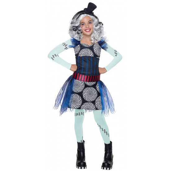 Fantasia Monster High Frankie Stein Infantil Chic