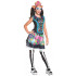Fantasia Monster High Skelita Calaveras Infantil