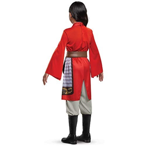 Fantasia Mulan Brilhante Clássica Infantil Luxo Fantasia Mulan Brilhante Clássica Infantil Luxo