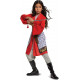 Fantasia Mulan Brilhante Clássica Infantil Luxo Fantasia Mulan Brilhante Clássica Infantil Luxo