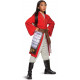 Fantasia Mulan Brilhante Clássica Infantil Super Luxo Fantasia Mulan Brilhante Clássica Infantil Super Luxo