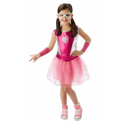 Fantasia Mulher Aranha Infantil Rosa Infantil