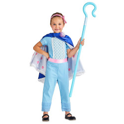 Fantasia Pastora de Ovelhas Bo Peep Toy Story Infantil Luxo