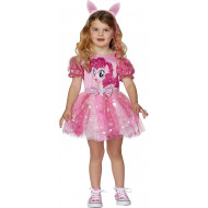 Fantasia Pink Pie My Little Pony Infantil Clássica Luxo