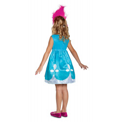 Fantasia Poppy Trolls Infantil Luxo