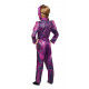 Fantasia Power Rangers Rosa Filme Músculos Infantil Fantasia Power Rangers Rosa Filme Músculos Infantil