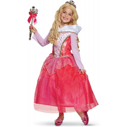 Fantasia Princesa Aurora Infantil A Bela Adormecida Prestige