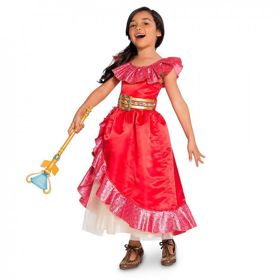 Fantasia Princesa Elena de Avalor infantil Luxo Fantasia Princesa Elena de Avalor infantil Luxo