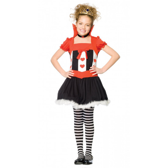 Fantasia Rainha de Copas Infantil Luxo Fantasia Rainha de Copas Infantil Luxo
