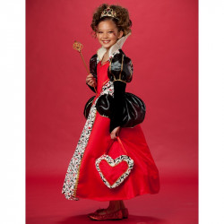 Fantasia Rainha de Copas Infantil Super Luxo