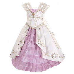 Fantasia Rapunzel de Noiva Infantil Edição Limitada