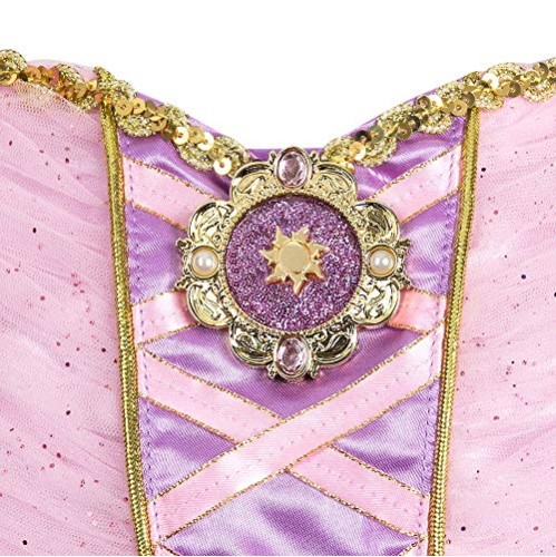 Fantasia Rapunzel Enrolados Disney Infantil Elite Fantasia Rapunzel Enrolados Disney Infantil Elite