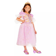 Fantasia Rapunzel Enrolados Infantil Disney Luxo