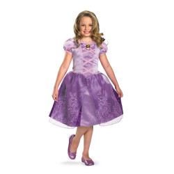 Fantasia Rapunzel Enrolados Infantil Luxo