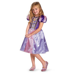 Fantasia Rapunzel Infantil Enrolados