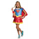 Fantasia SuperGirl Super Garota DC Infantil Luxo