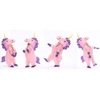 Fantasia Unicórnio Inflável Arco Iris Infantil Fantasia Unicórnio Inflável Arco Iris Infantil