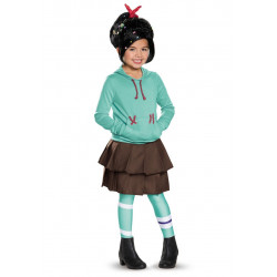 Fantasia Vanellope Von Schweetz Wreck Ralph Infantil Luxo