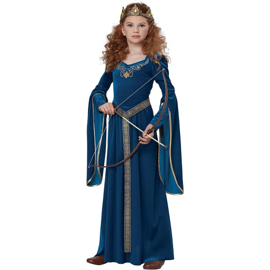 Fantasia Vestido Princesa Medieval Luxo Infantil Fantasia Vestido Princesa Medieval Luxo Infantil