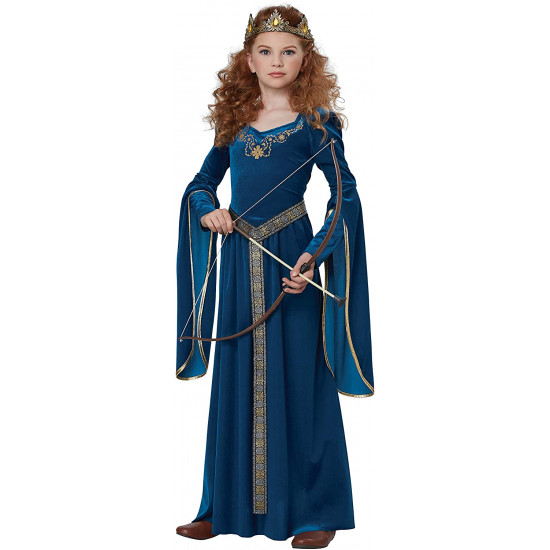 Fantasia Vestido Princesa Medieval Luxo Infantil Fantasia Vestido Princesa Medieval Luxo Infantil