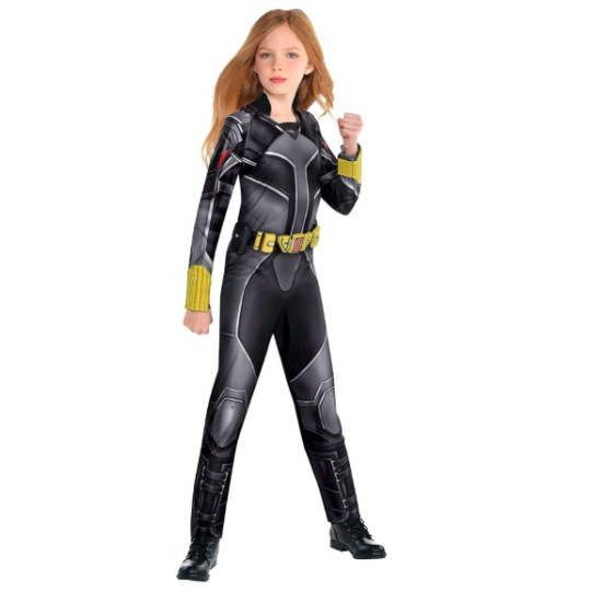 Fantasia Viúva Negra Os Vingadores Infantil Luxo Preta Fantasia Viúva Negra Os Vingadores Infantil Luxo Preta