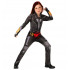 Fantasia Viúva Negra Os Vingadores Infantil Preta Luxo