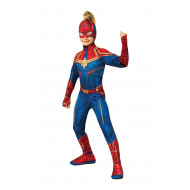 Máscara Capitã Marvel infantil Luxo