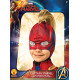 Máscara Capitã Marvel infantil Luxo