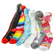 Meia Calça Infantil Divertidas (6 unidades)