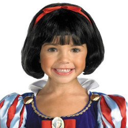 Peruca Infantil Branca de Neve