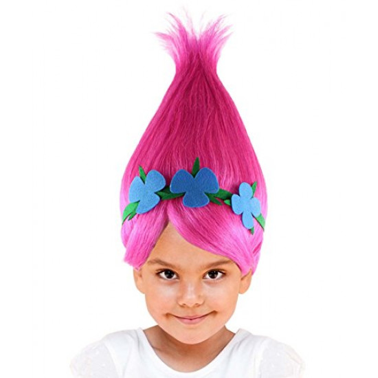 Peruca Princesa Poppy Luxo Infantil Peruca Princesa Poppy Luxo Infantil