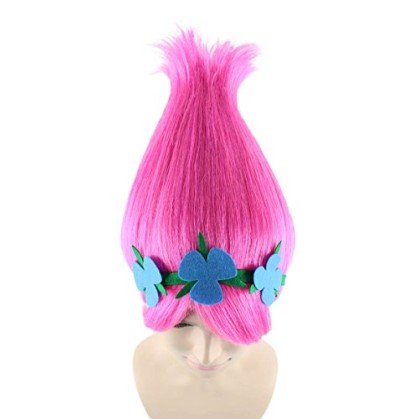 Peruca Princesa Poppy Luxo Adulto Peruca Princesa Poppy Luxo Adulto