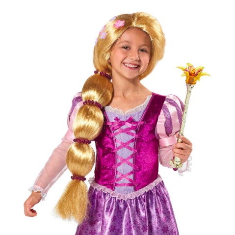 Peruca Rapunzel Enrolados Disney Infantil Clássica Peruca Rapunzel Enrolados Disney Infantil Clássica