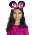 Tiara com Orelhas Minnie Mouse Rosa