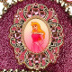 Tiara Coroa Aurora Bela Adormecida Clássica Pink Tiara Coroa Aurora Bela Adormecida Clássica Pink