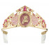 Tiara Coroa Aurora Bela Adormecida Luxo