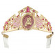 Tiara Coroa Aurora Bela Adormecida Luxo Tiara Coroa Aurora Bela Adormecida Luxo
