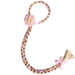 Tiara Peruca Rapunzel Enrolados Disney Infantil Clássica