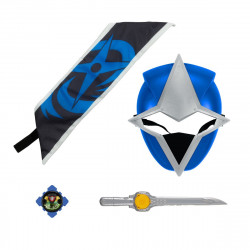 Acessórios Máscara Power Rangers Ninja Azul Infantil