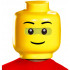 Cabeça Máscara Capacete Lego Infantil