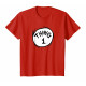 Camiseta Dr. Seuss Thing 1 Infantil Luxo Camiseta Dr. Seuss Thing 1 Infantil Luxo