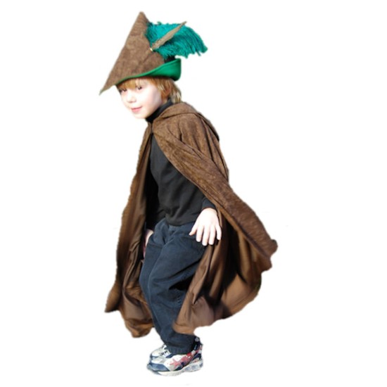 Capa Robin Hood Luxo Infantil Capa Robin Hood Luxo Infantil