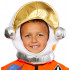 Capacete Astronauta Infantil de Luxo Tecido