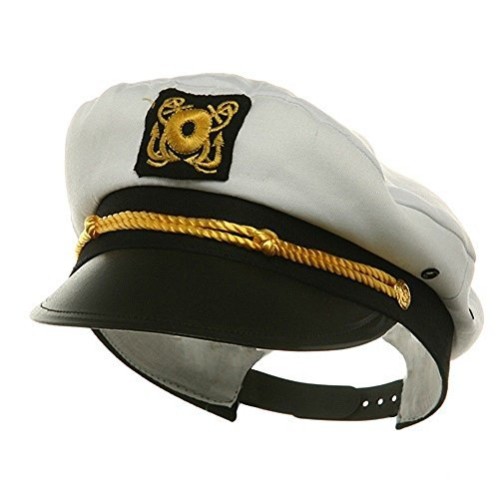 Chapéu Capitão Yacht Marinheiro Ajustável Infantil Chapéu Capitão Yacht Marinheiro Ajustável Infantil