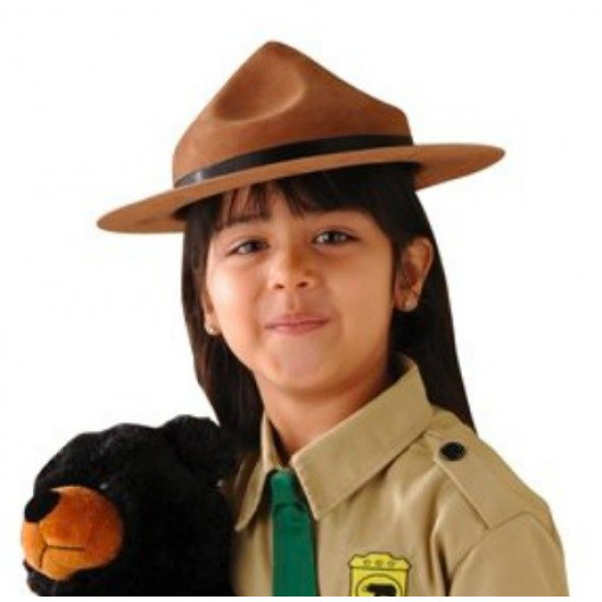 Chapéu Guarda Florestal Infantil Chapéu Guarda Florestal Infantil