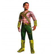 Fantasia Aquaman Luxo Infantil