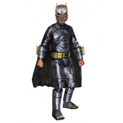Fantasia Batman Armadura A Origem da Justiça Infantil Luxo